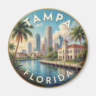 Íman Viagem pela Orla de Tampa, Flórida