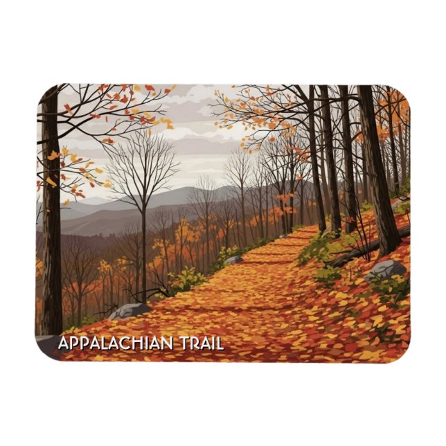Íman Viagem pela Trilha Appalachian (Horizontal)