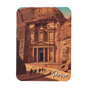 Íman Viagem Petra Jordânia