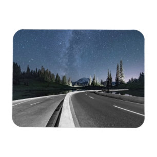 Íman Viagem por estrada sob o Milkyway