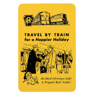 Íman Viagem Por Train-Pensilvânia Railroad Photo Magnet