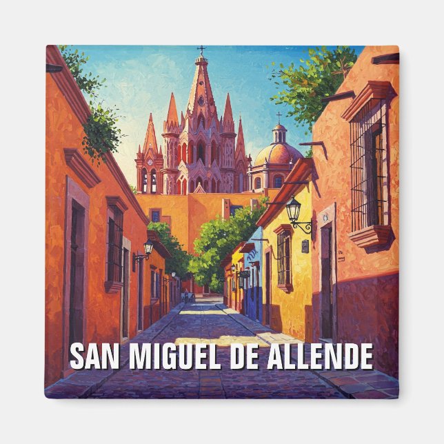 Íman Viagem San Miguel de Allende México (Frente)