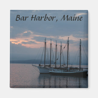 Íman Viagem Souvenir Magnet Bar Harbor Maine