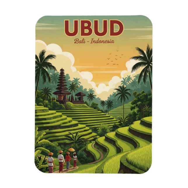 Íman Viagem Ubud Bali Indonésia (Vertical)