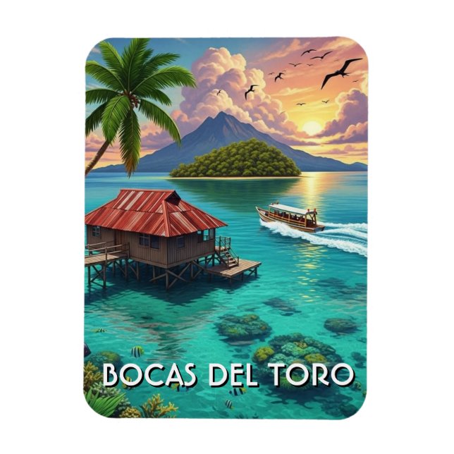 Íman Viagens para Bocas del Toro, Panamá  (Vertical)