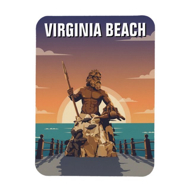 Íman Viagens para Virginia Beach (Vertical)