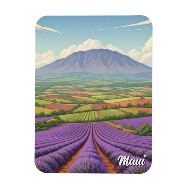 Íman Viagens pelo Interior de Maui no Havaí (Vertical)