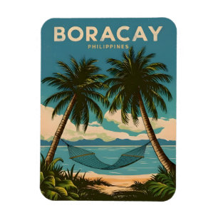 Íman Viagens vintage Boracay Filipinas - Scenografia re