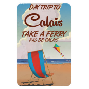 Íman viagens vintage Calais França