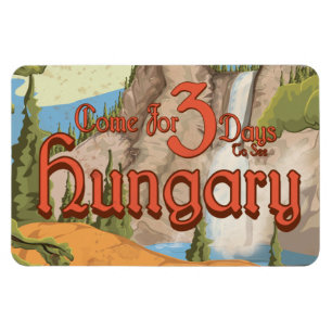 Íman Viagens vintage da Hungria