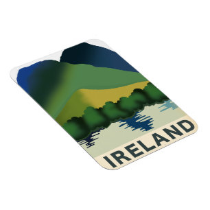 Íman viagens vintage da Irlanda