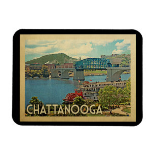 Íman Viagens vintage de Chattanooga Tennessee