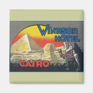 Íman Viagens vintage do Cairo Egito