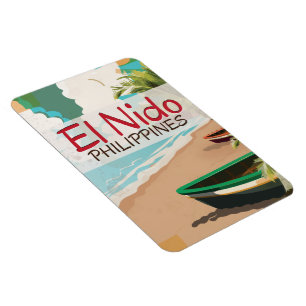 Íman Viagens vintage El Nido Filipinas