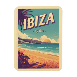 Íman Viagens vintage Espanha IBIZA Ilhas Baleares prese