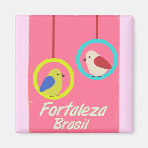 Íman viagens vintage Fortaleza Brasil