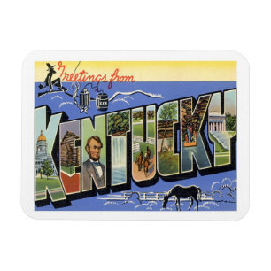 Íman Viagens vintage Kentucky