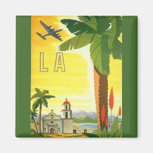 Íman Viagens vintage, Los Angeles, Califórnia