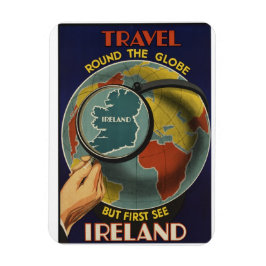 Íman Viagens vintage Magnet da Irlanda