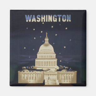 Íman Viagens vintage Para American Airlines