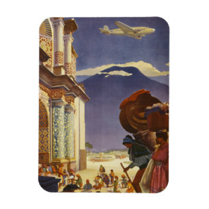 Íman Viagens vintage Para Guatemala