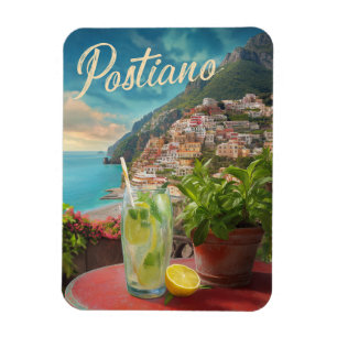 Íman Viagens vintage Positano Itália