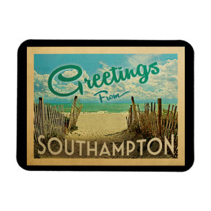 Íman Viagens vintage Southampton Beach