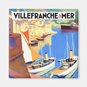 Íman Viagens vintage Villefranche France