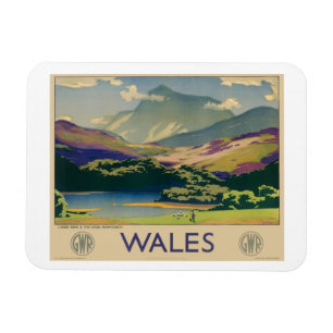 Íman Viagens vintage Wales
