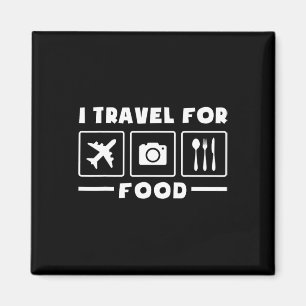 Íman Viajante Voo Férias Viagem Eu Viajo Por Comida Águ