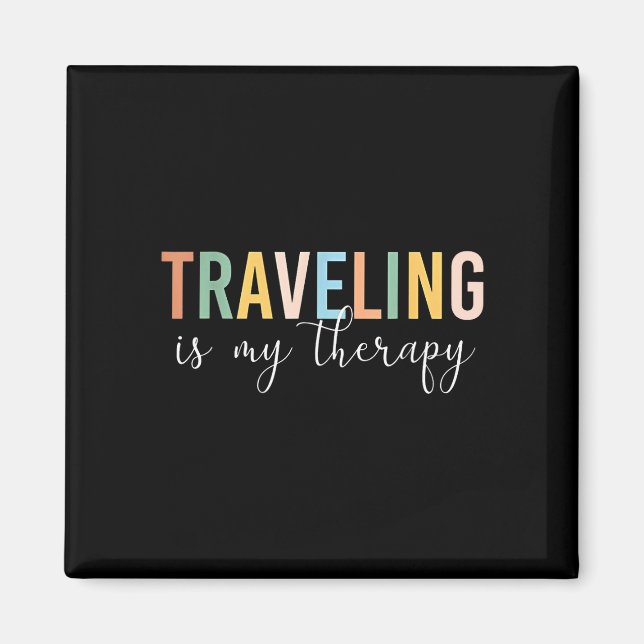 Íman Viajar é minha terapia  (Frente)