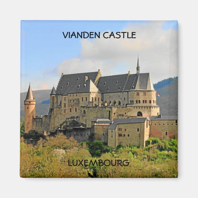 ÍMAN VIANDEN CASTLE, LUXEMBURGO (Frente)