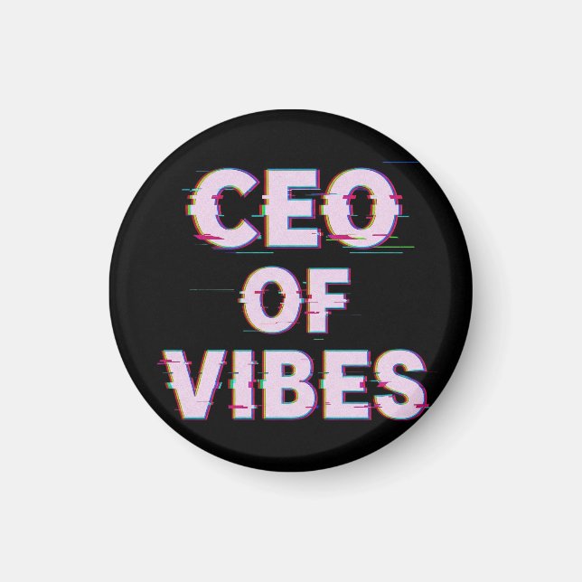 Íman VIBE CEO PROTOCOL - Reality Glitch (Instant Aura U (Frente)