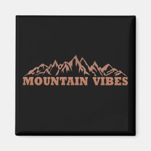 Íman vibes de aventura de montanha ao ar livre