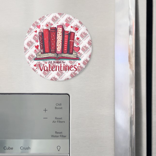 Íman Vibes de Leitura Romântica Presente de Valentim Ac (In Situ (Fridge))