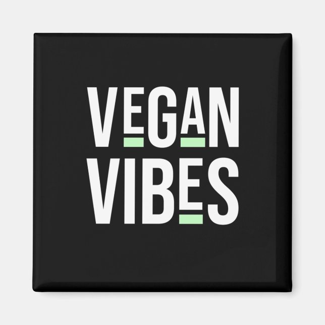 Íman Vibes Vegetarianos (Frente)