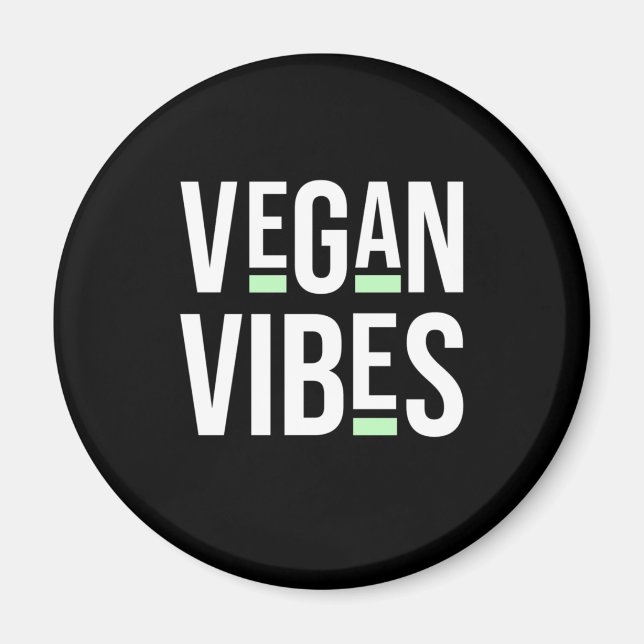 Íman Vibes Vegetarianos (Frente)