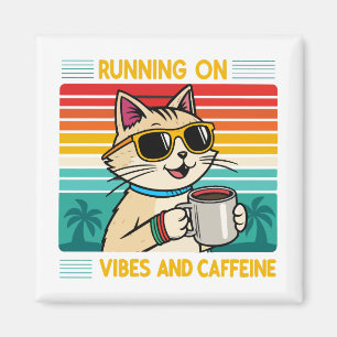 Íman Víblias de café retrô - Furioso lover de cafeína