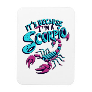 Íman Vibrações Astrológicas de Escorpião Vintage Signo 