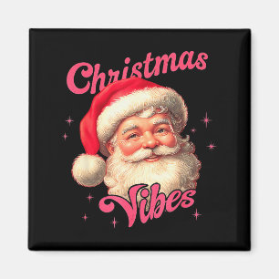 Íman Vibrações de Natal Skibidi Rizzmas Papai Noel Vint