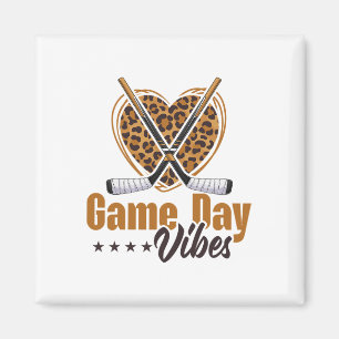 Íman Vibrações do Dia do Jogo Mulheres Mãe Descolorida