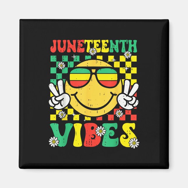 Íman Vibrações do Juneteenth 19 de junho de 1865 Adoles (Frente)