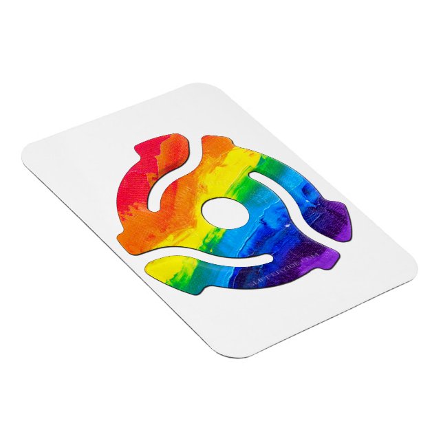 Íman Vibran do adaptador de gravação plástico de 45 RPM (Lado Direito)