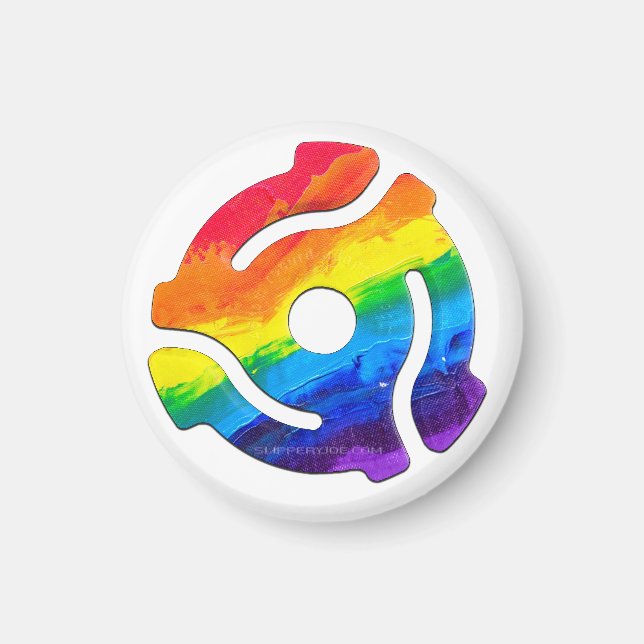 Íman Vibran do adaptador de gravação plástico de 45 RPM (Frente)