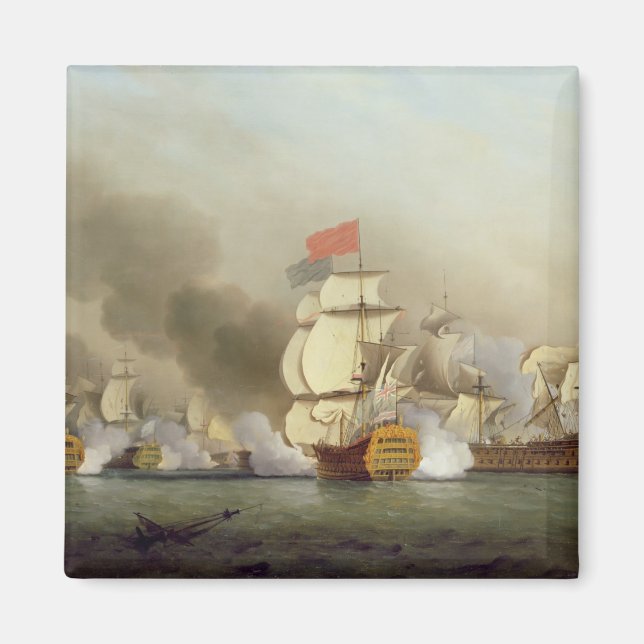 Íman Vice-Almirante Sir George Anson's (1697-1762) Vict (Frente)