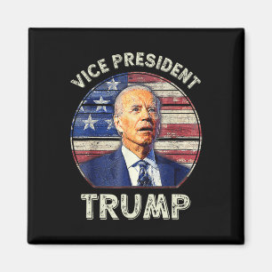 Íman Vice-presidente Trump Bandeira dos EUA Biden Eleiç