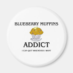 Íman Viciado dos muffin de blueberry