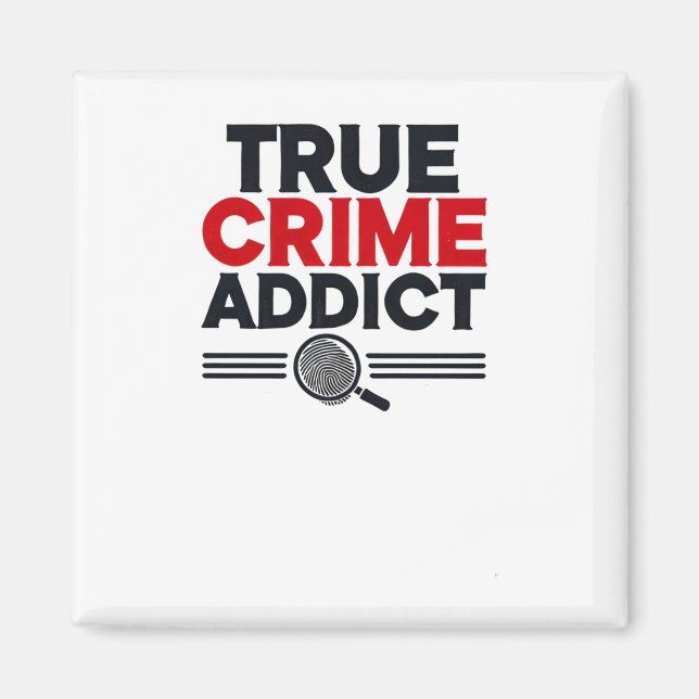 Íman Viciado em Crime Verdadeiro (Frente)