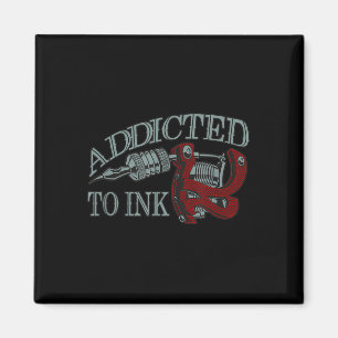 Íman Viciado Em Tatuagem Engraçada A Tinta Artista Que 