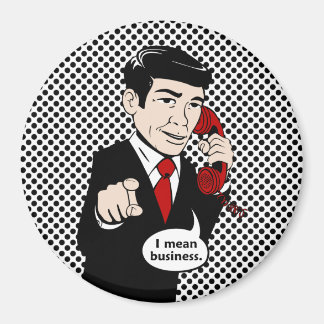 Íman Victor Crushmore significa negócios